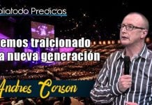 Hemos traicionado a la nueva generación