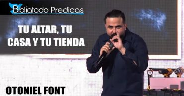 Tu altar, tu casa y tu tienda