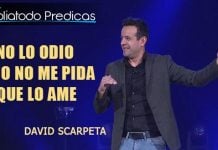 No lo odio pero no me pida que lo ame | David Scarpeta