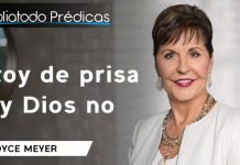 Estoy de prisa y Dios no - Joyce Meyer