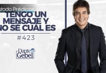 Tengo un mensaje y no sé cuál es - Dante Gebel