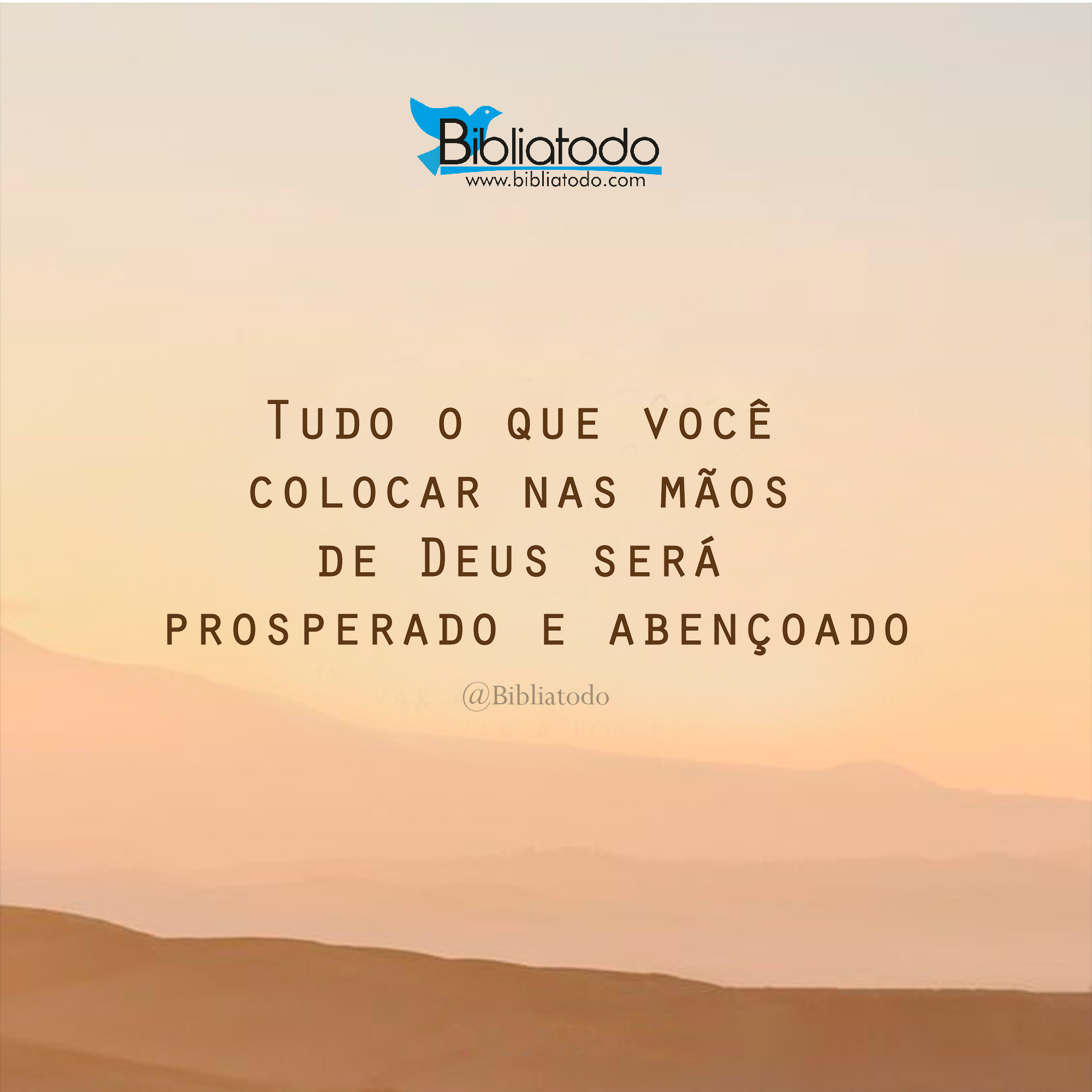 Colocar Tudo Nas Mãos De Deus - FDPLEARN