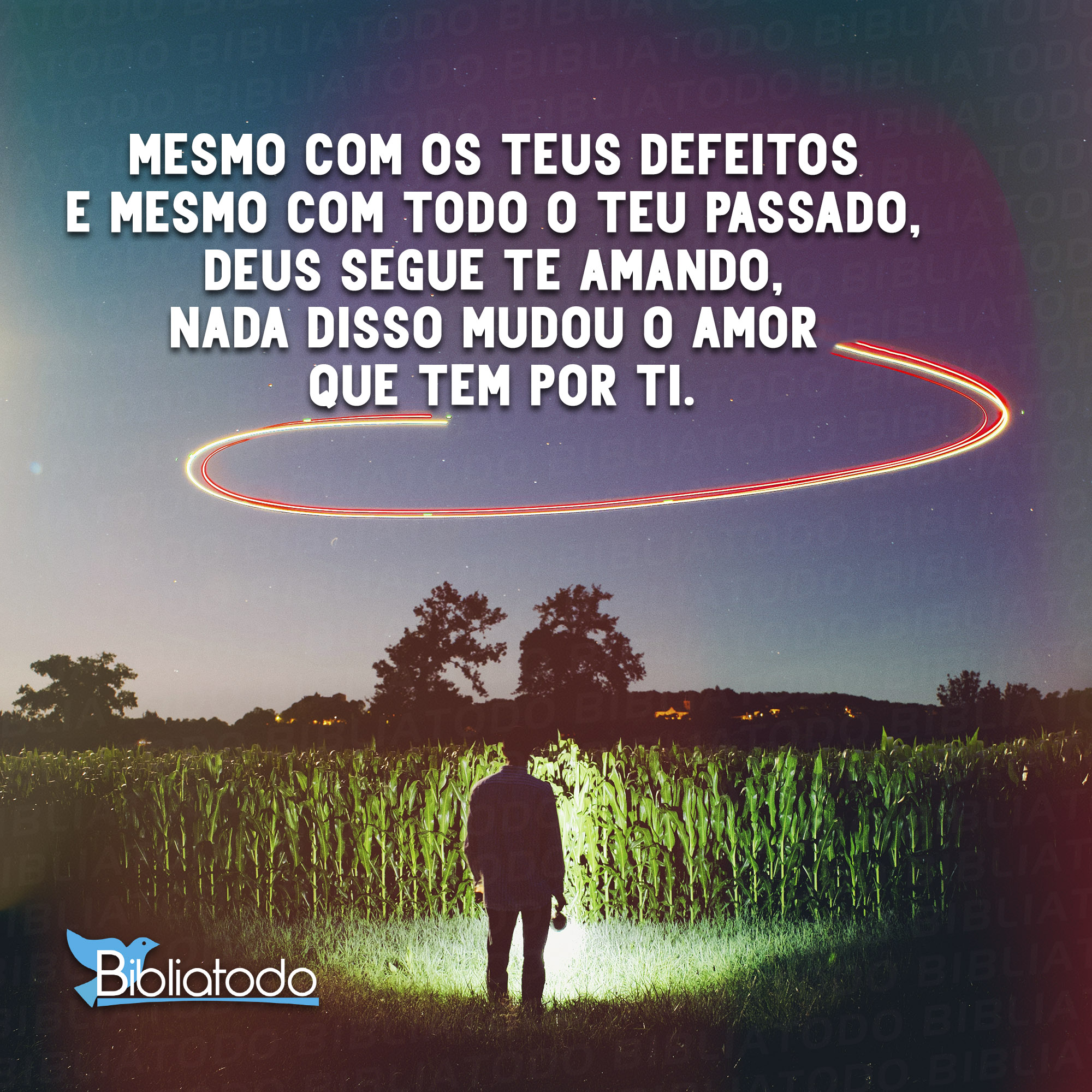 Mesmo com os teus defeitos e mesmo