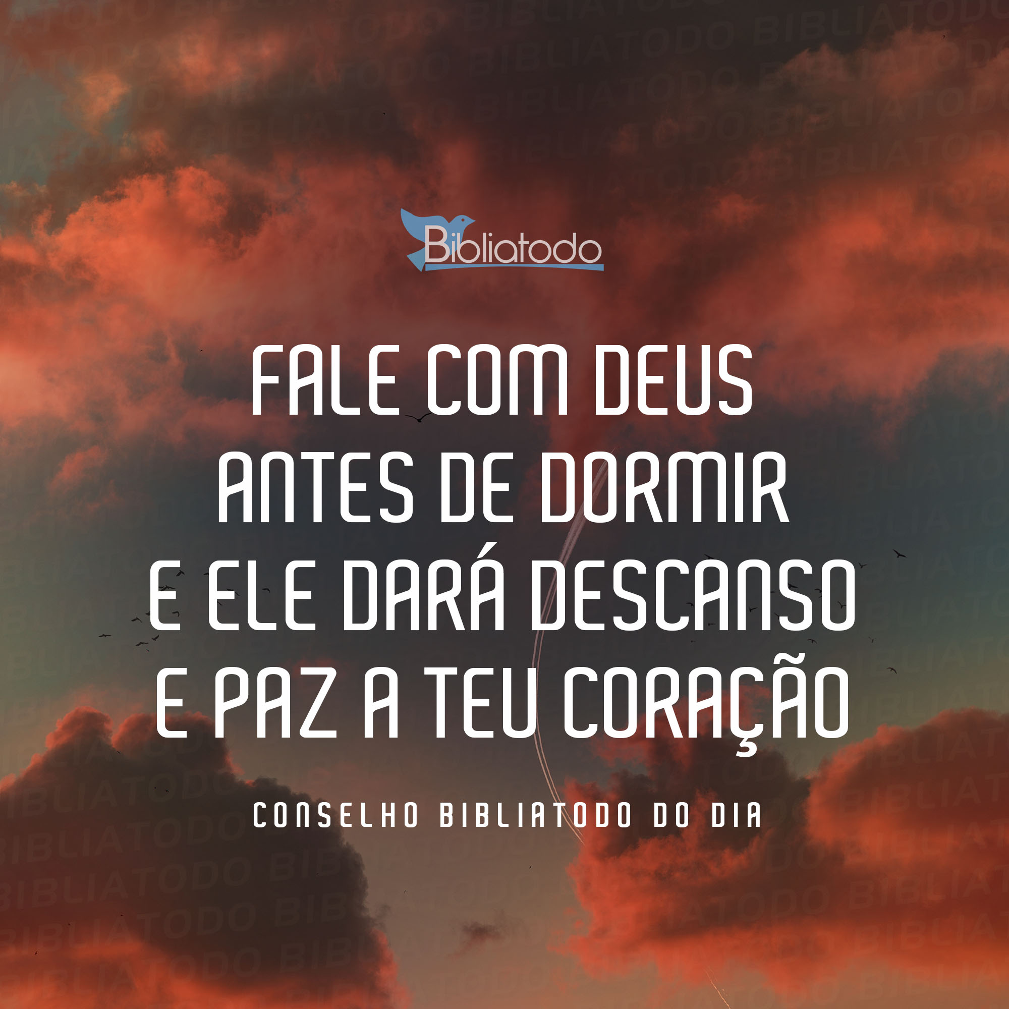 Fale com Deus antes de dormir