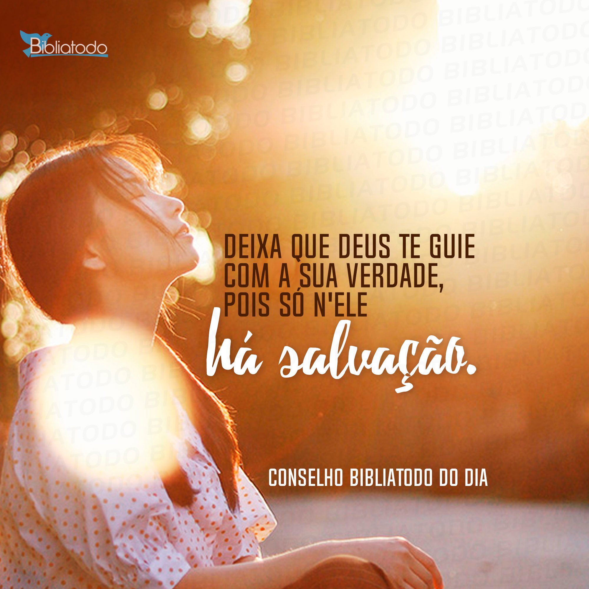 Deixa que Deus te guie com a sua verdade