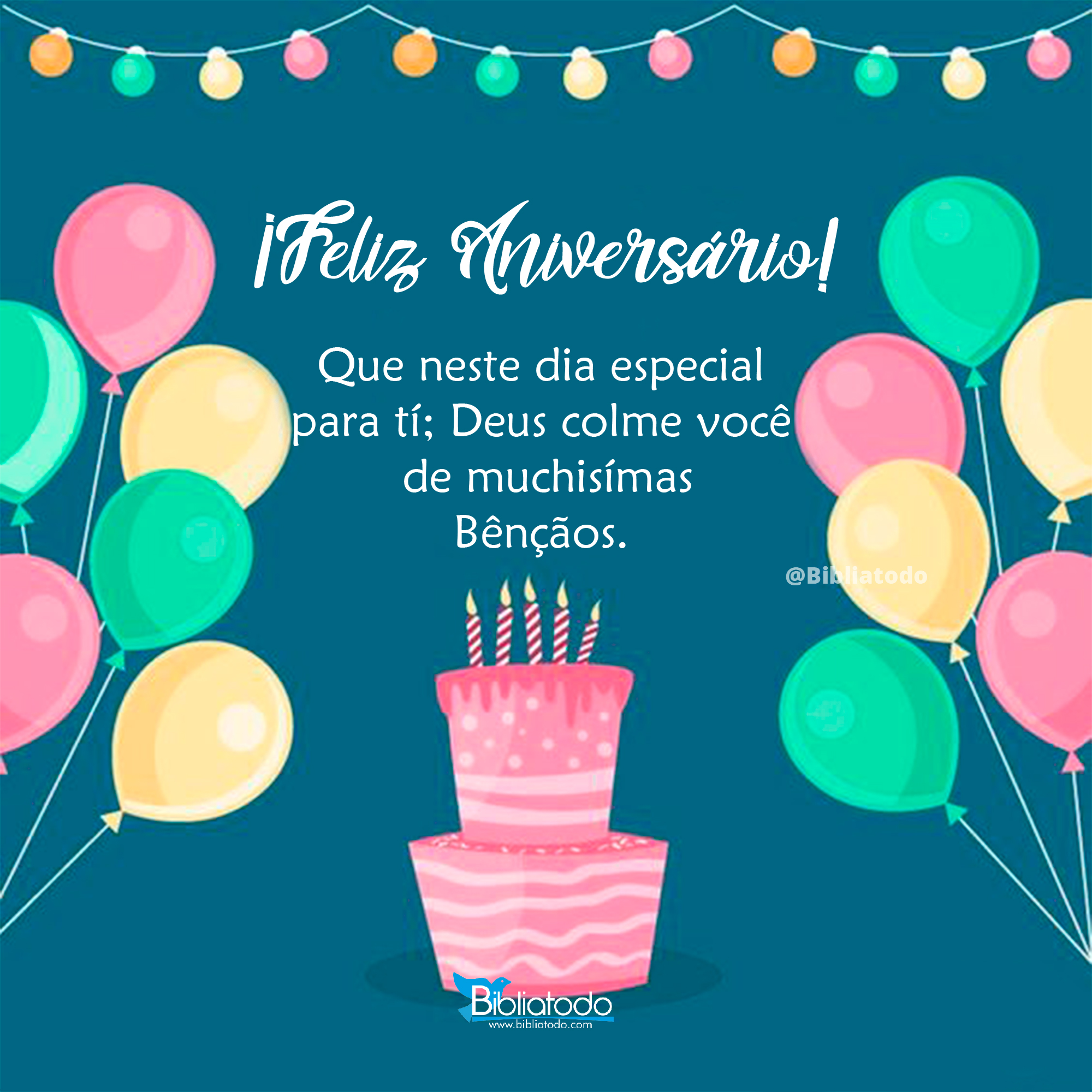 Feliz Aniversário - Imagens Cristãs - Imagens Gospel