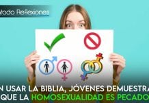 Sin usar la Biblia, jóvenes demuestran que la homosexualidad ES PECADO