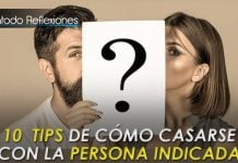 10  Tips de cómo casarse con la persona indicada