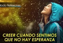 Creer cuando sentimos que no hay esperanza