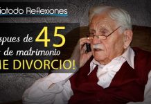 Me divorcio!! después de 45 años de casados