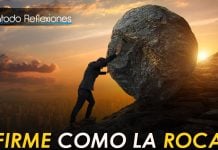 Firme como la roca…