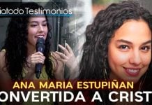 Actriz colombiana convertida a Cristo