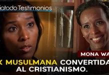 Ex musulmana convertida al cristianismo. Mona Wualter