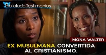 Ex musulmana convertida al cristianismo. Mona Wualter