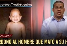Perdonó al hombre que mató a su hijo - Bryan Caro