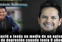 Conoció a Jesús en medio de un episodio de depresión cuando tenía 9 años