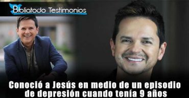 Conoció a Jesús en medio de un episodio de depresión cuando tenía 9 años
