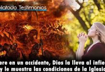 Muere en un accidente, Dios la lleva al infierno y le muestra las condiciones de la Iglesia