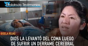 Gisela Rojas: Dios la levantó del coma luego de sufrir un derrame cerebral