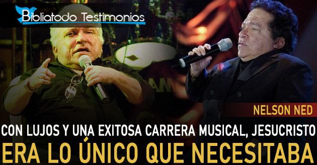 Con lujos y una exitosa carrera musical, Jesucristo era lo único que necesitaba - Nelson Ned