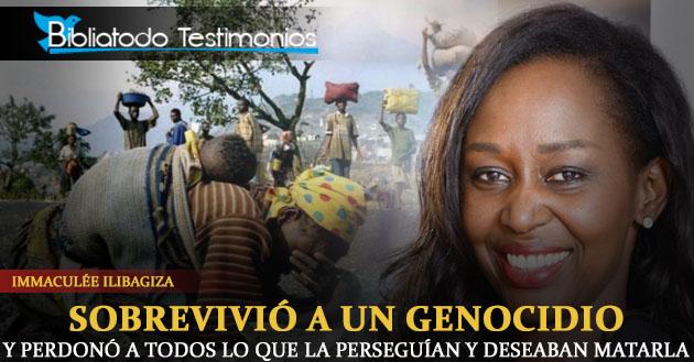 Immaculée Ilibagiza: Sobrevivió a un genocidio, y perdonó a todos lo que la perseguían y deseaban matarla