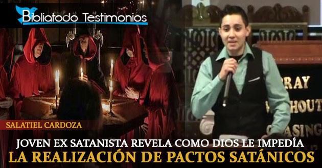 Joven ex satanista revela como Dios le impedía la realización de pactos satánicos - Salatiel Cardoza