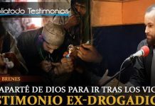 "Me aparté de Dios para ir tras los vicios": El testimonio de un ex-drogadicto