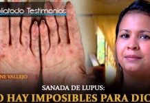 Sanada de Lupus: "No hay nada imposible para Dios" - Katherine Vallejo