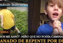 "Dios me sanó": Niño que no podía caminar, es sanado de repente por Dios - Isaac Varela
