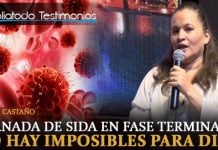 Sanada de sida en fase terminal: "No hay imposibles para Dios" - Gloria Castaño