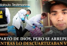 Se apartó de Dios, pero se arrepintió mientras lo descuartizaban vivo - Jafet Torrico