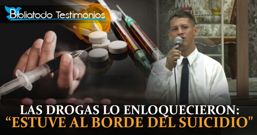Las drogas lo enloquecieron: "Estuve al borde del suicidio"