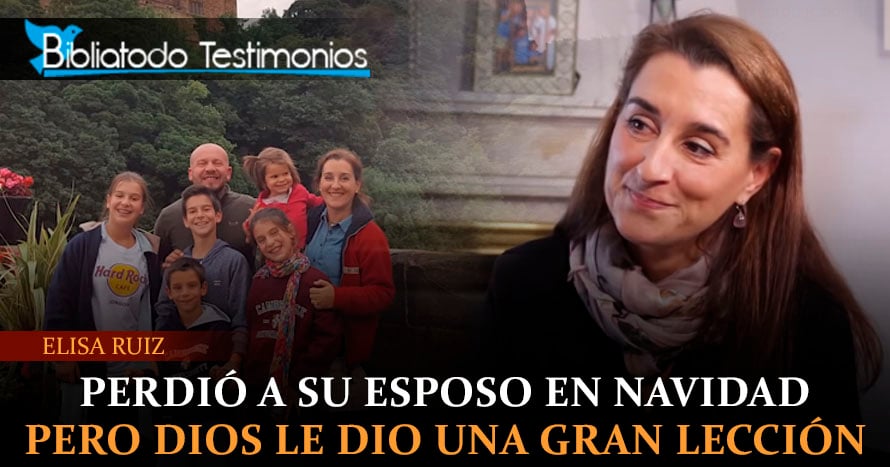 Perdió a su esposo en Navidad, pero el Señor le dio una valiosa lección - Elisa Ruiz