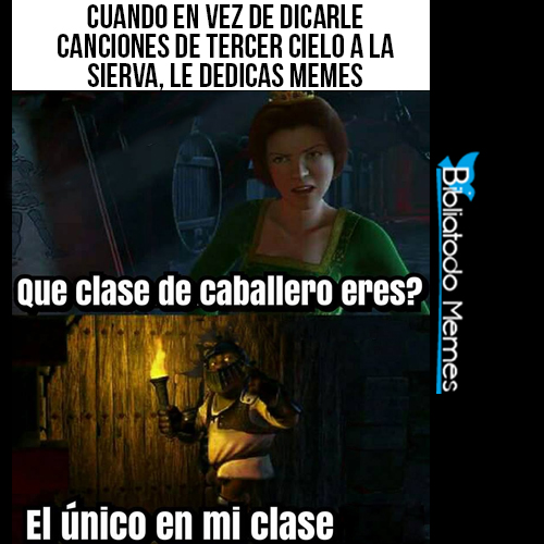 Cuando en vez de dedicarle canciones de tercer cielo a la 